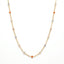 Aurora Pastel Gemstone Chain Necklace