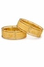 Elegant Antique Design Gold Bangles Set
