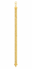 Classic Gold Textured Bracelet