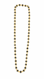 Royal Black & Gold Beaded Chain