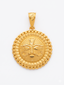Divine Surya Dev Gold Pendant