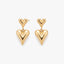 Double Heart Harmony Earrings