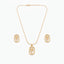 Golden Rose Elegance Necklace Set
