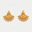 Royal Lotus Filigree Stud Earrings