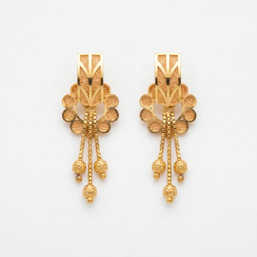 Regal Cascade Drop Earrings
