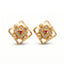 Royal Chevron Dangle Earrings