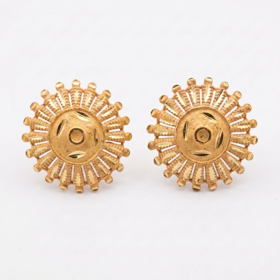 Sunburst Heritage Stud Earrings