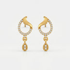 Aurelia Spark Drop Earrings