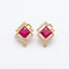 Ruby Princess Stud Earrings