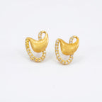 Infinity Loop Stud Earrings