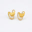 Infinity Loop Stud Earrings