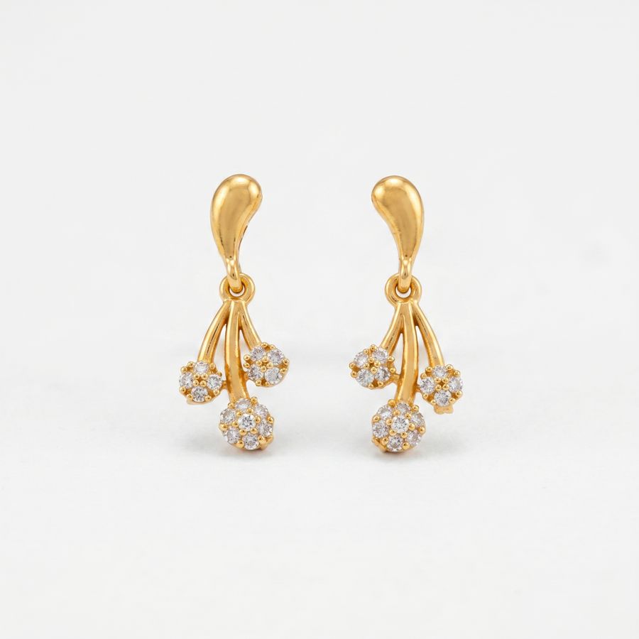 Floral Cascade Earrings