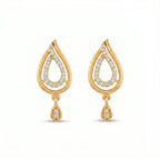 Teardrop Crystal Dangle Earrings