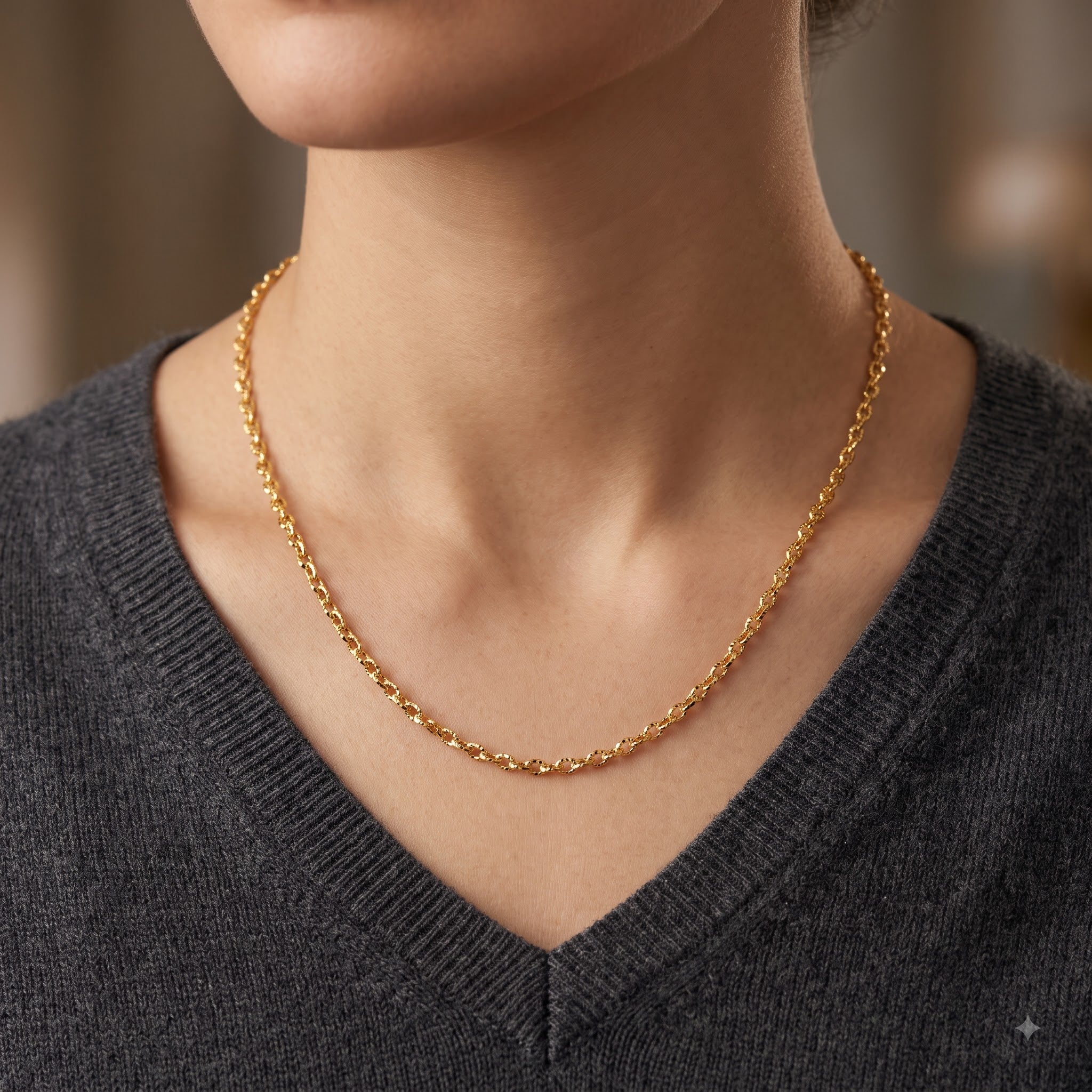 Serena Twist Link Chain