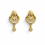 Elegant Gold Sparkle Earrings
