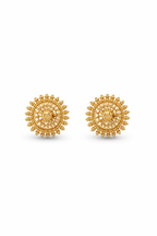Sunburst Stud Earrings
