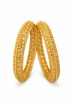Royal Filigree Gold Bangles