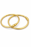 Classic Gold Hoop Bangles Set