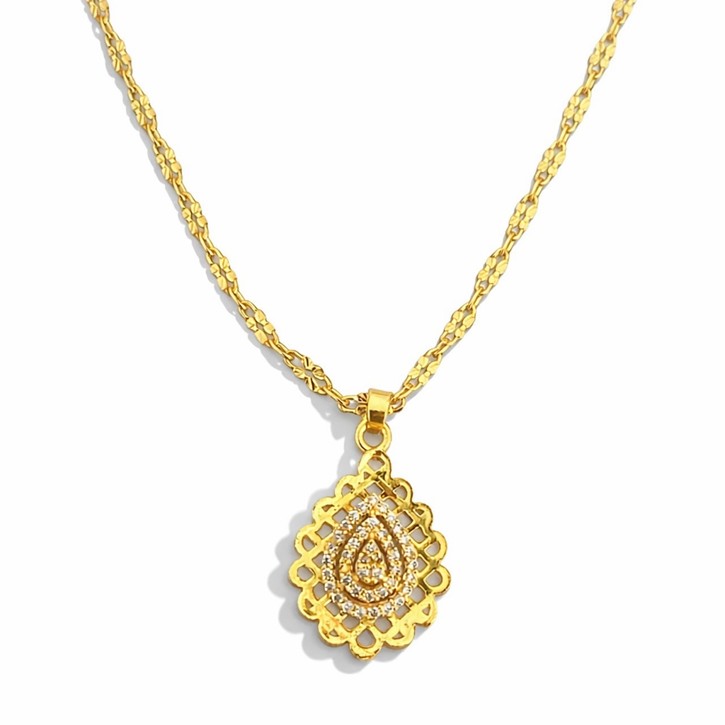 Royal Teardrop Pendant Necklace Main image
