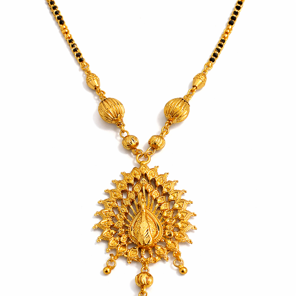 Peacock Heritage Pendant Necklace