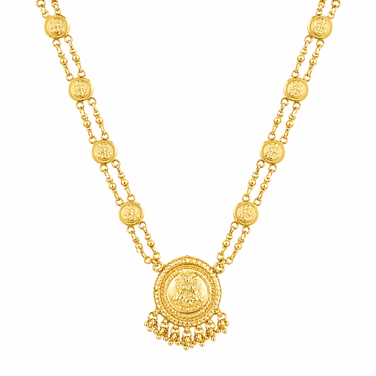 Lakshmi Hara Coin Necklace Main image