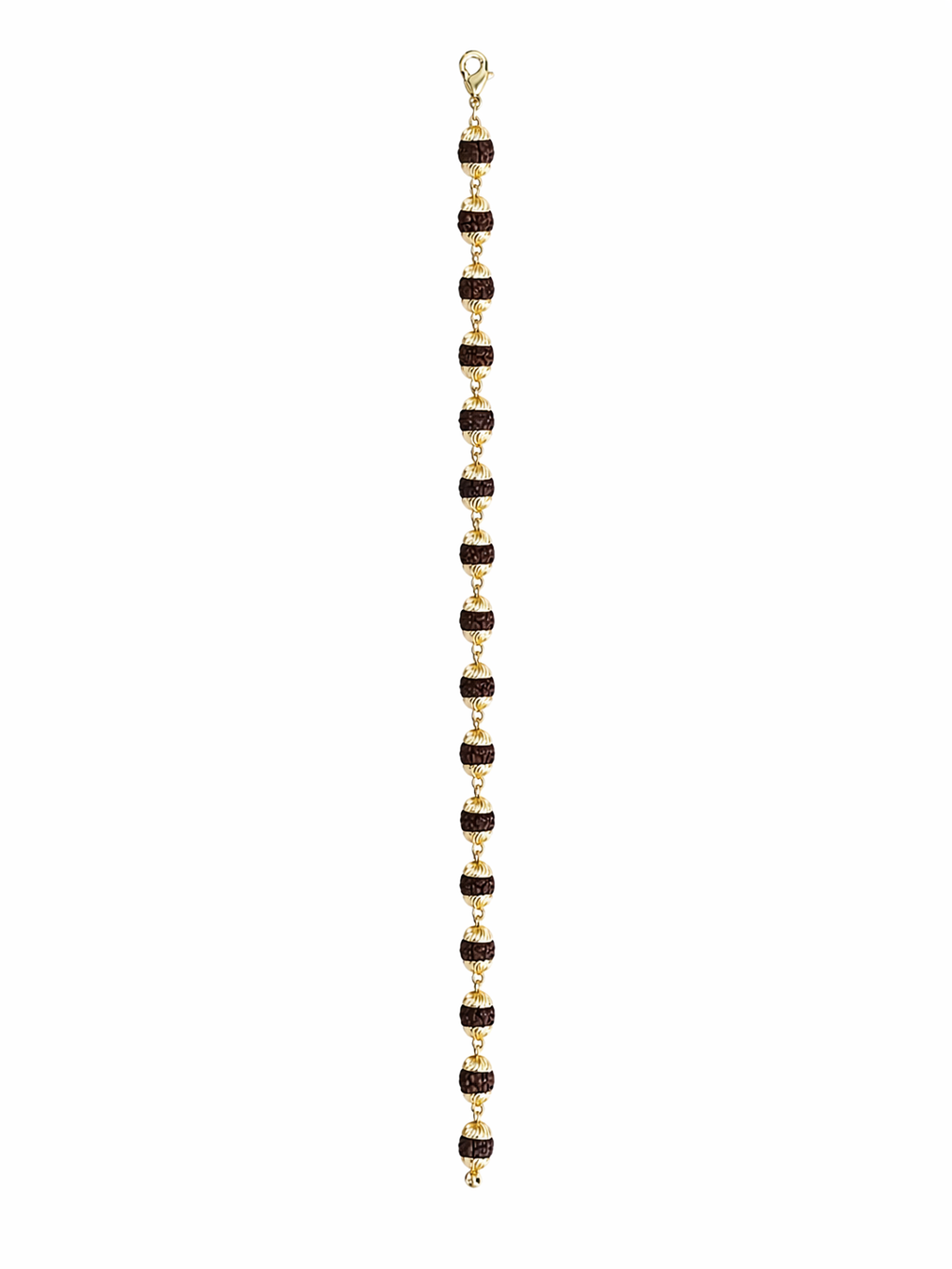 Royal Rudraksha Gold Bracelet