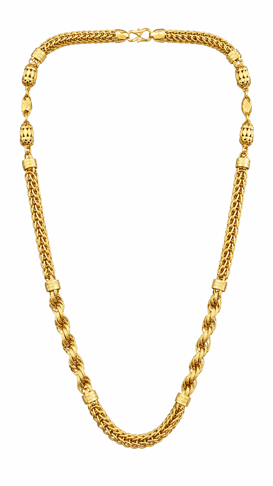 Premium Dual Design Gold Chain Main image