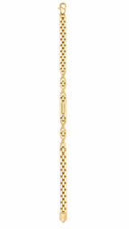Elegant Twist Link Bracelet