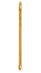 Classic Triple Rope Gold Plated Bracelet