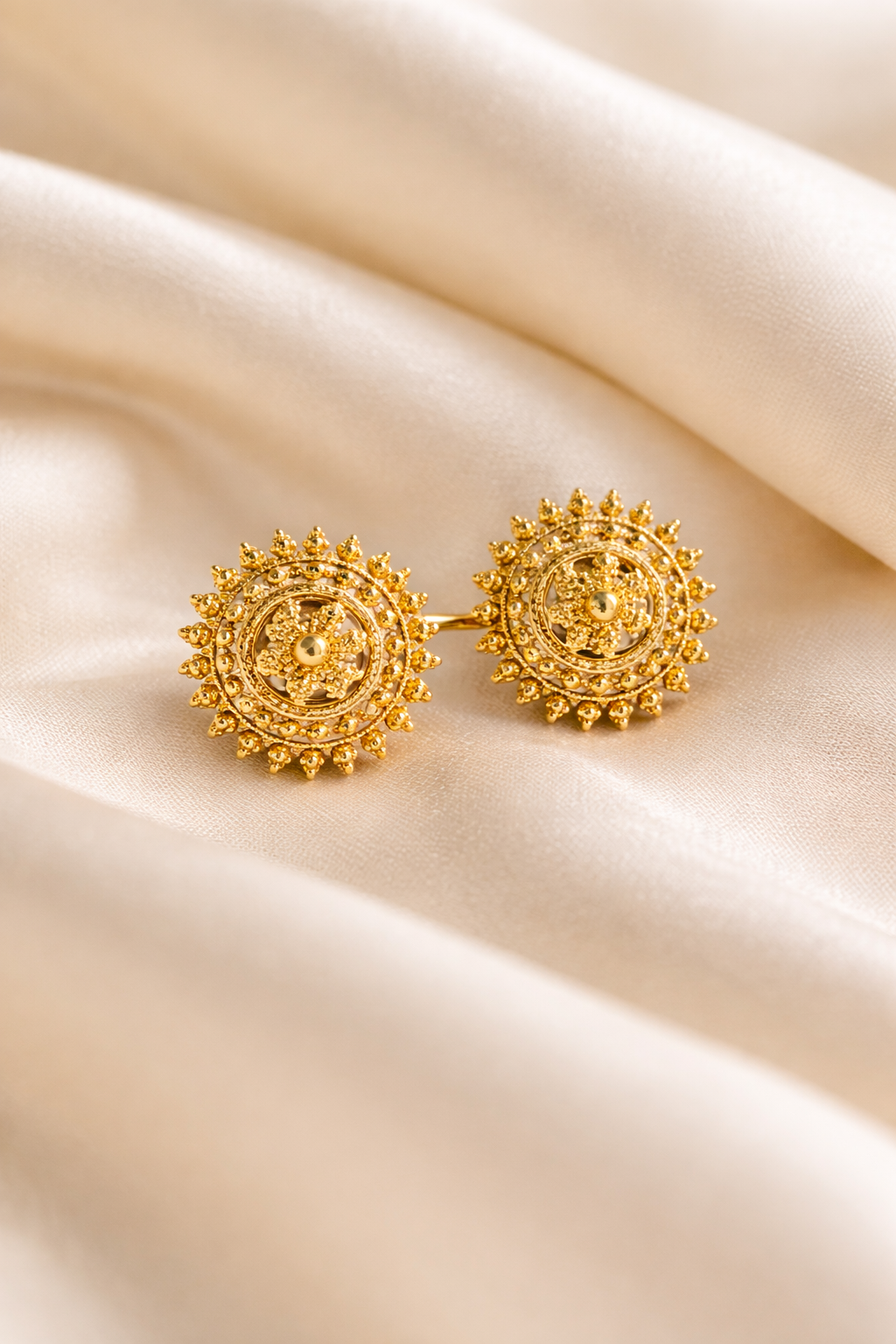 Sunburst Stud Earrings