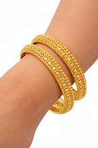 Royal Filigree Gold Bangles