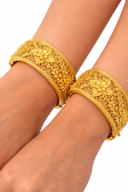 Royal Filigree Floral Kada Bangles