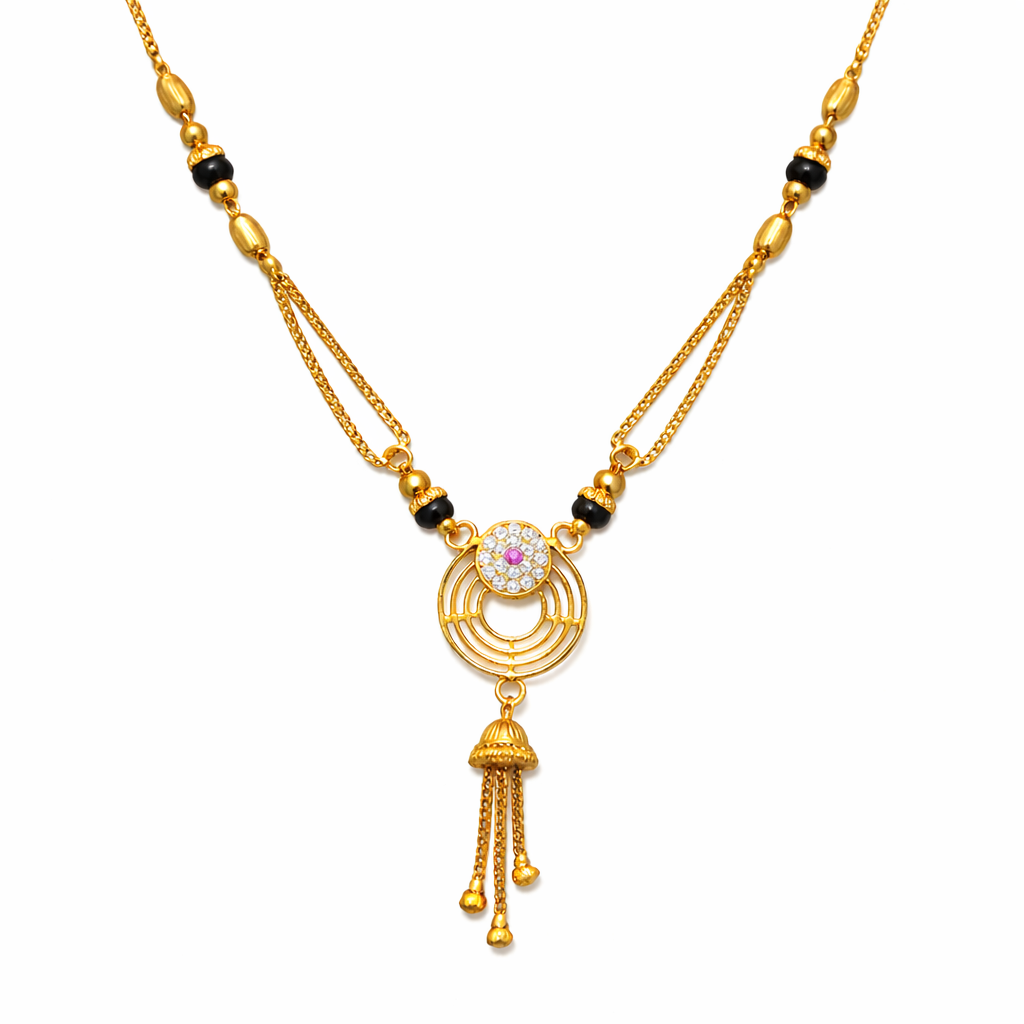 Celestial Tassel Mangalsutra Main image