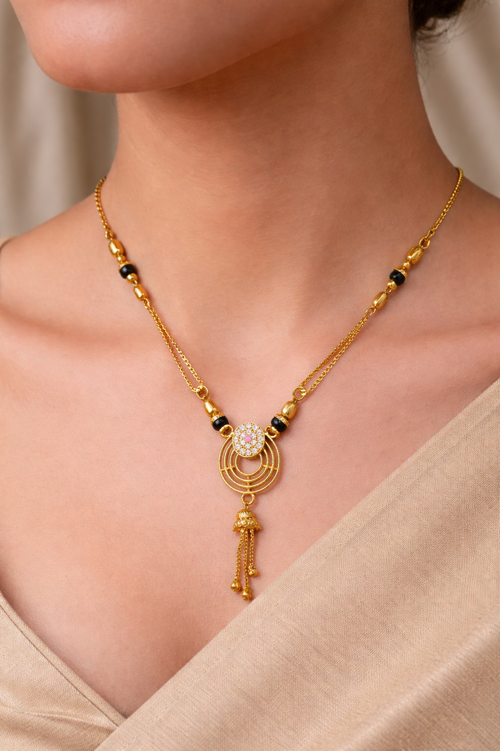 Celestial Tassel Mangalsutra