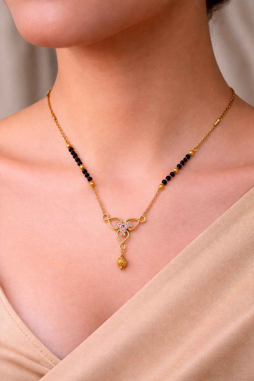 Trinity Bloom Mangalsutra