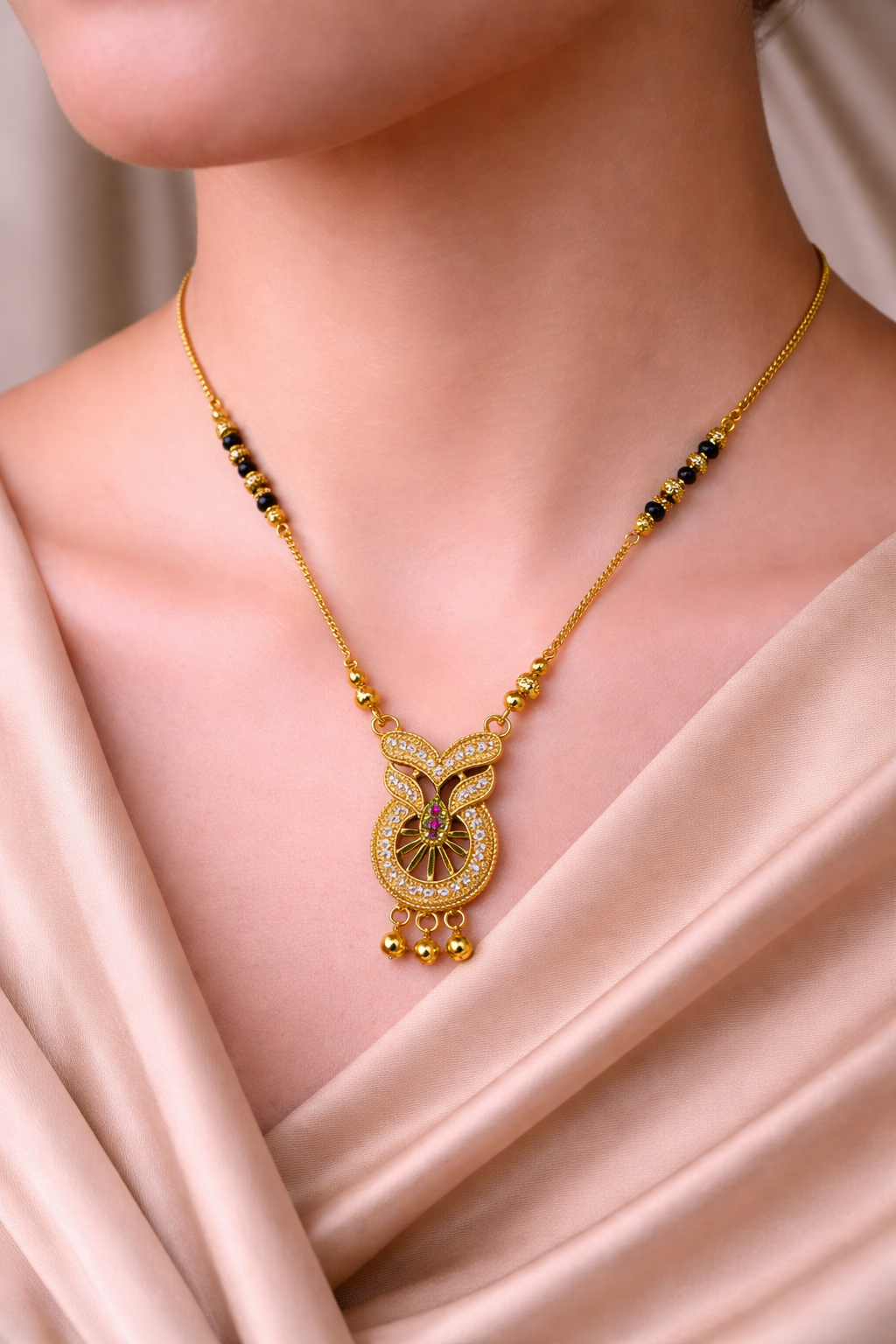 Regal Owl Designer Mangalsutra