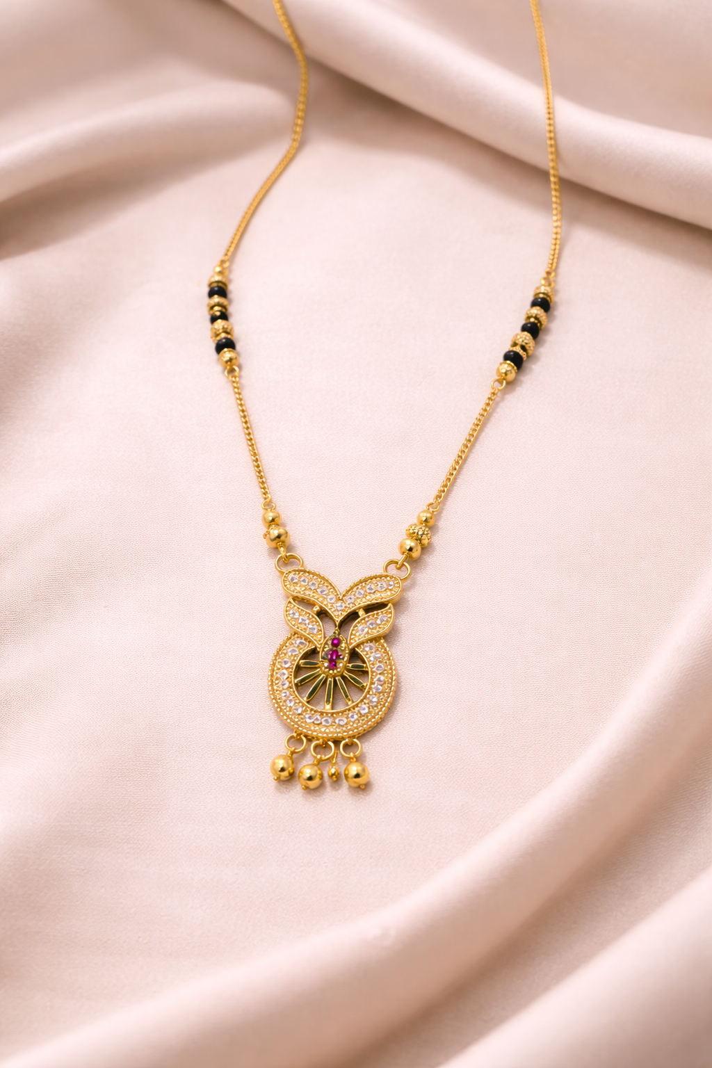 Regal Owl Designer Mangalsutra