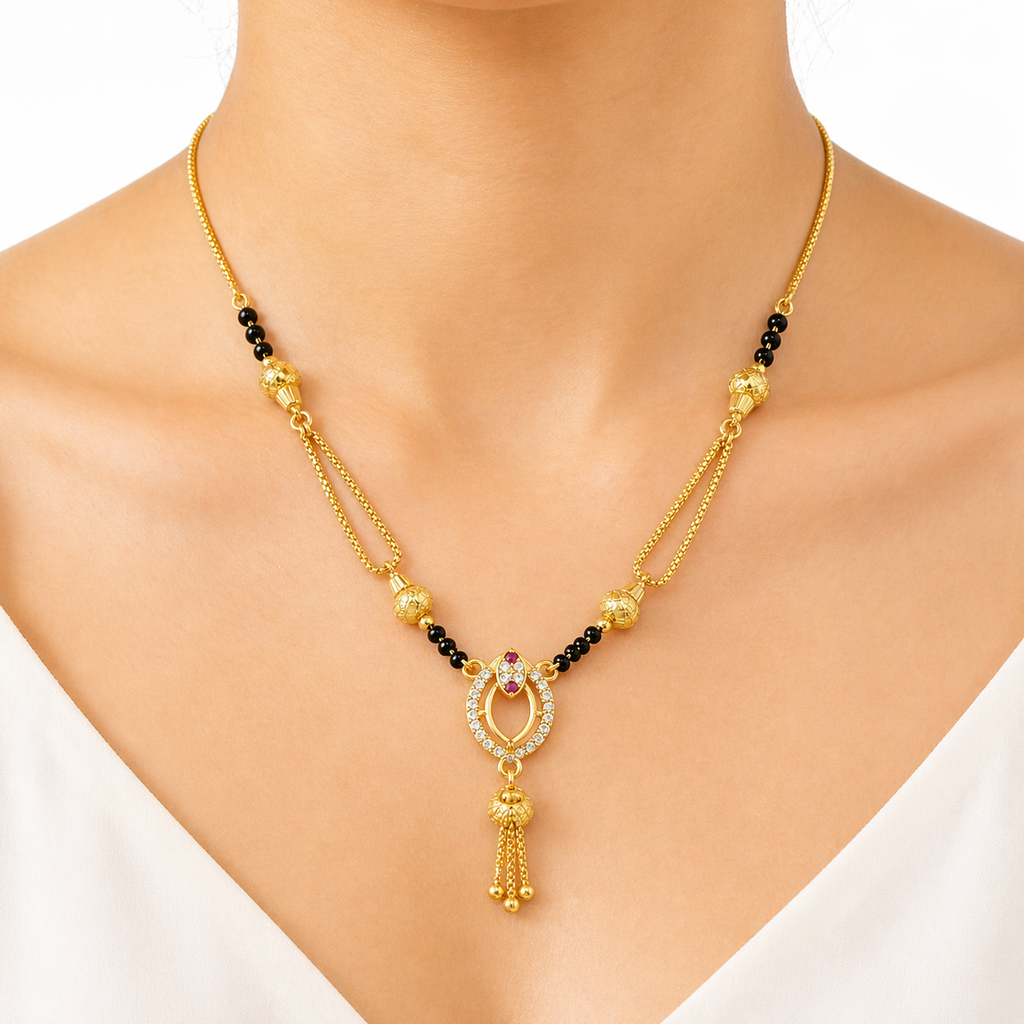 Royal Tassel Drop Mangalsutra