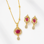 ruby Grace Pendant Set