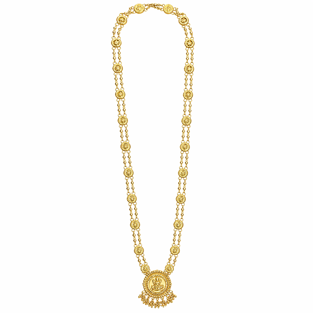 Lakshmi Hara Coin Necklace