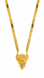 Royal Black Bead Antique Mangalsutra Necklace