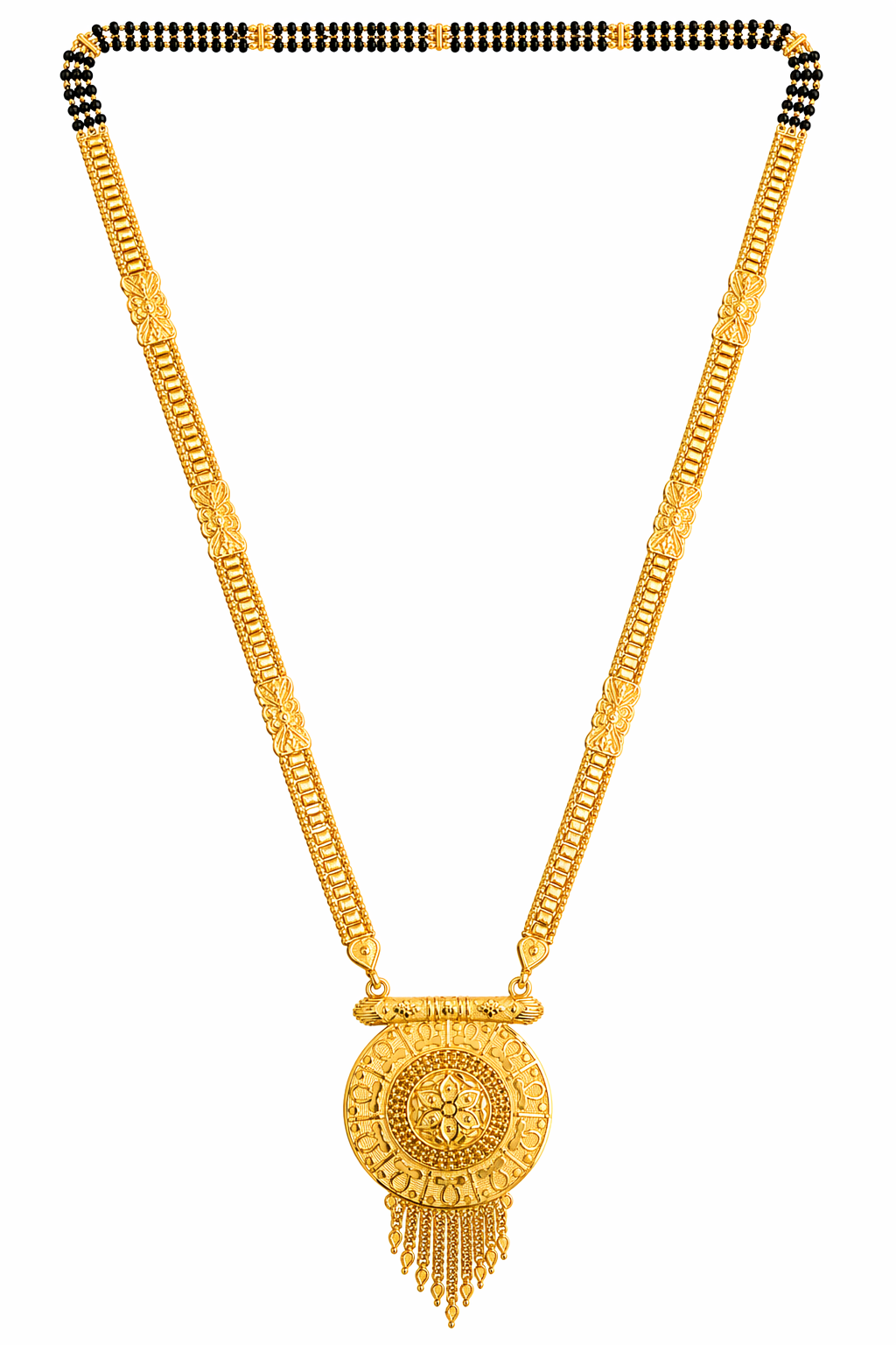 Royal Antique Long Mangalsutra Necklace