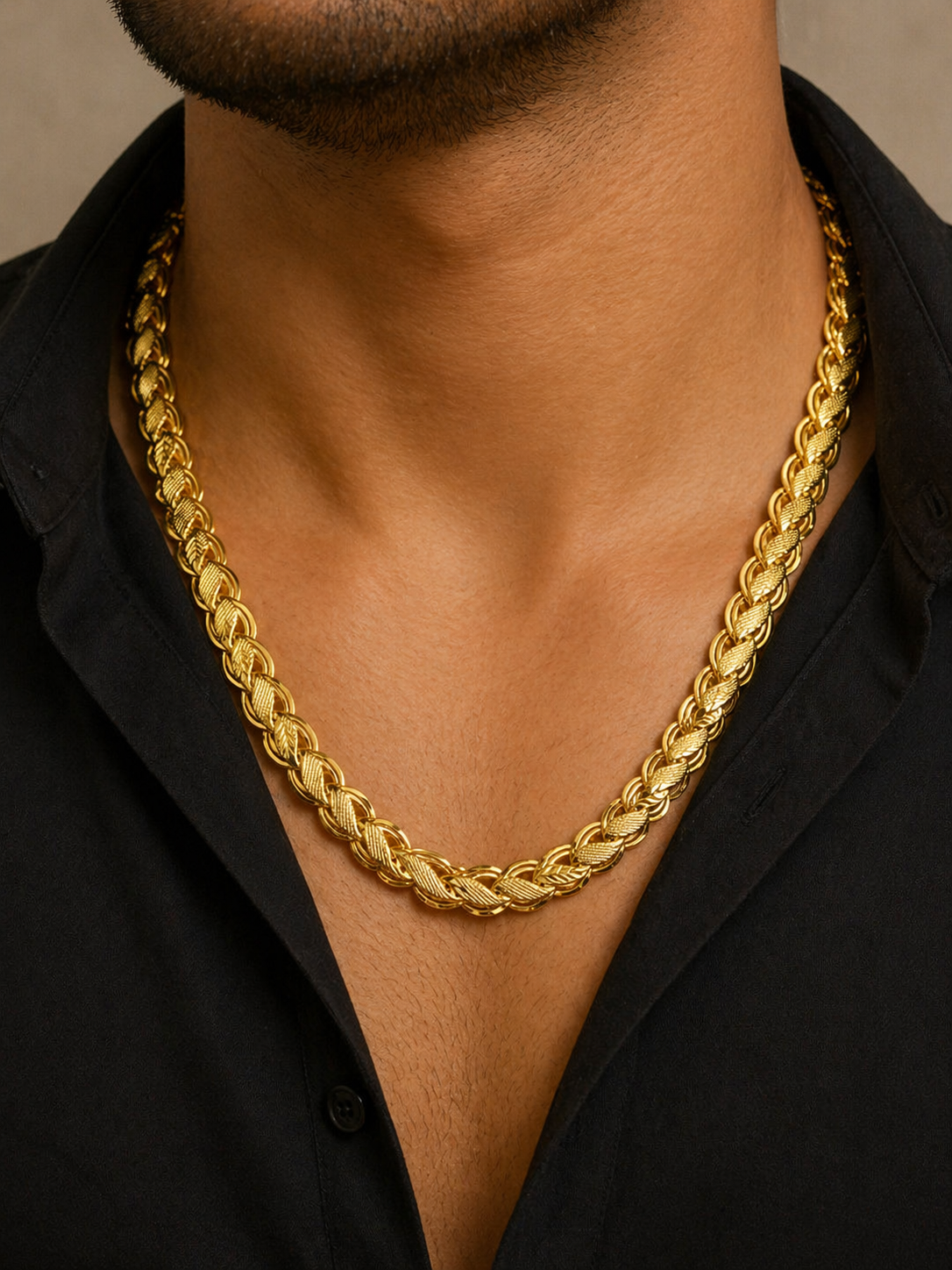 Premium Gold Rope Chain Secondary image
