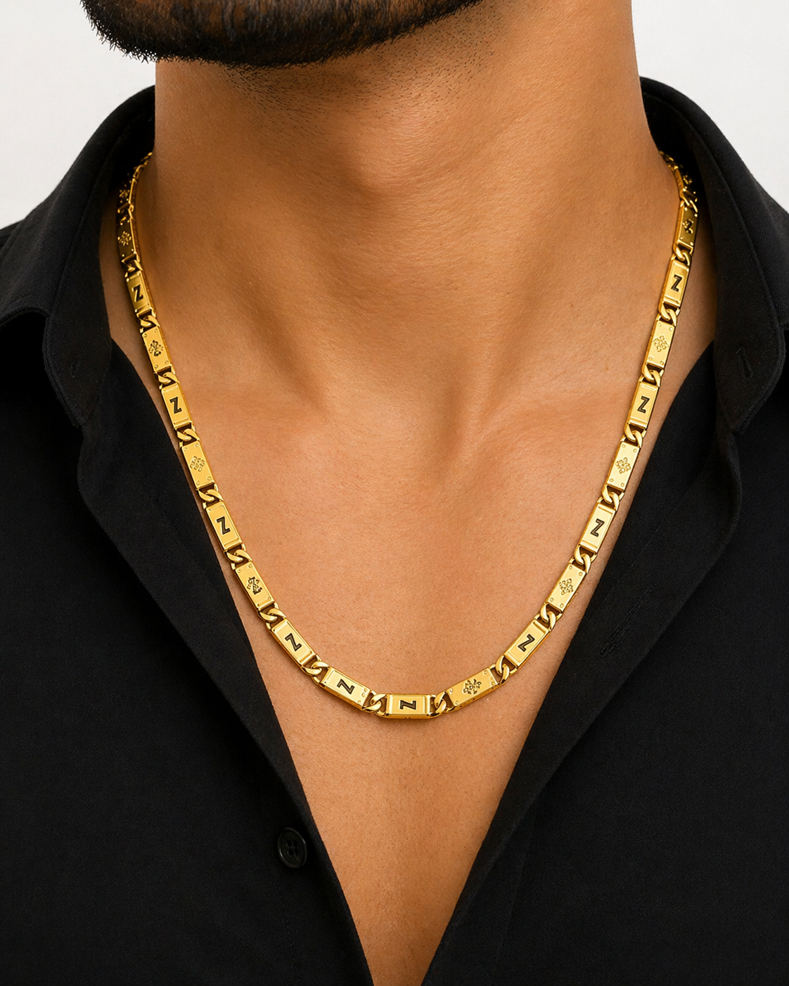 Modern Gold Designer Chain Secondary image
