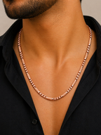 Designer Rose Gold Link Chain
