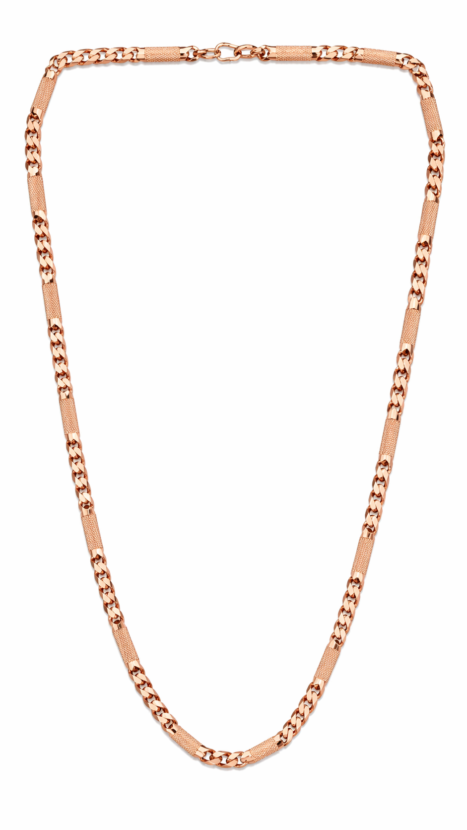 Designer Rose Gold Link Chain