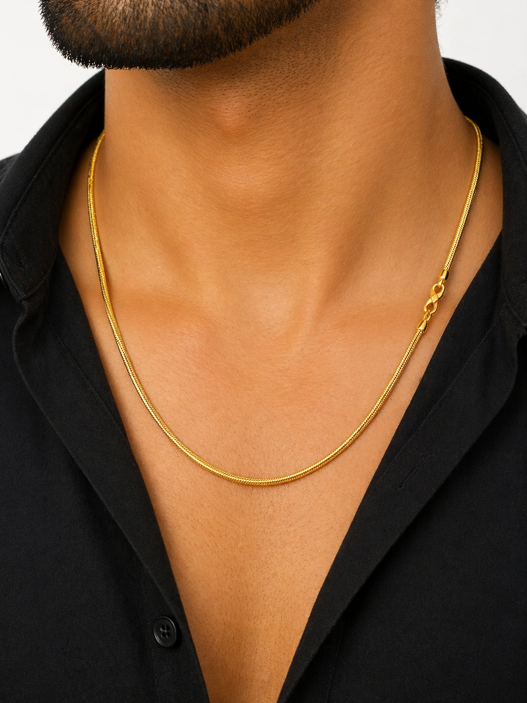 Classic Gold Snake Chain Secondary image