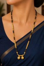 Traditional Dual Bead Mangalsutra Necklace