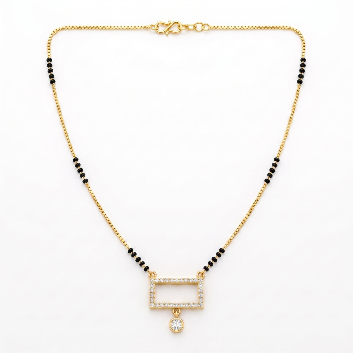 Geometric Frame Mangalsutra Main image