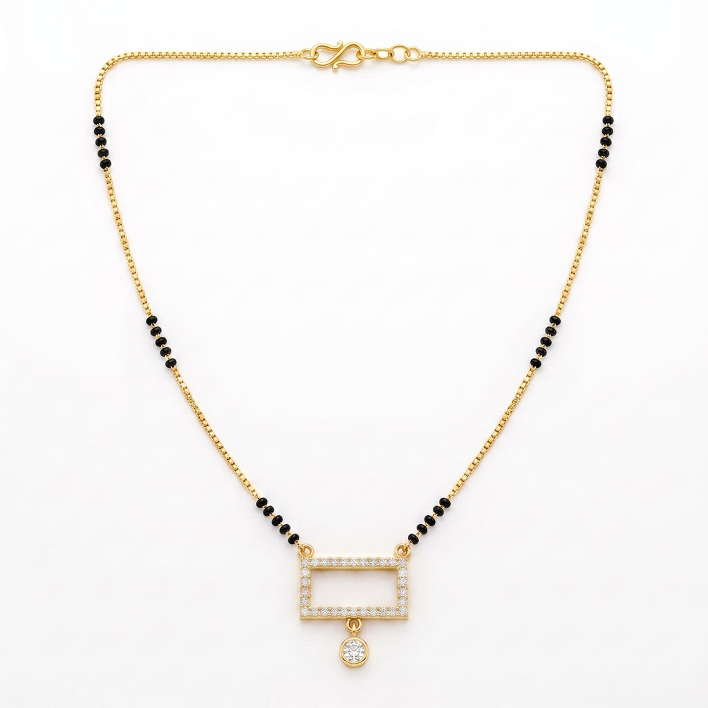 Geometric Frame Mangalsutra